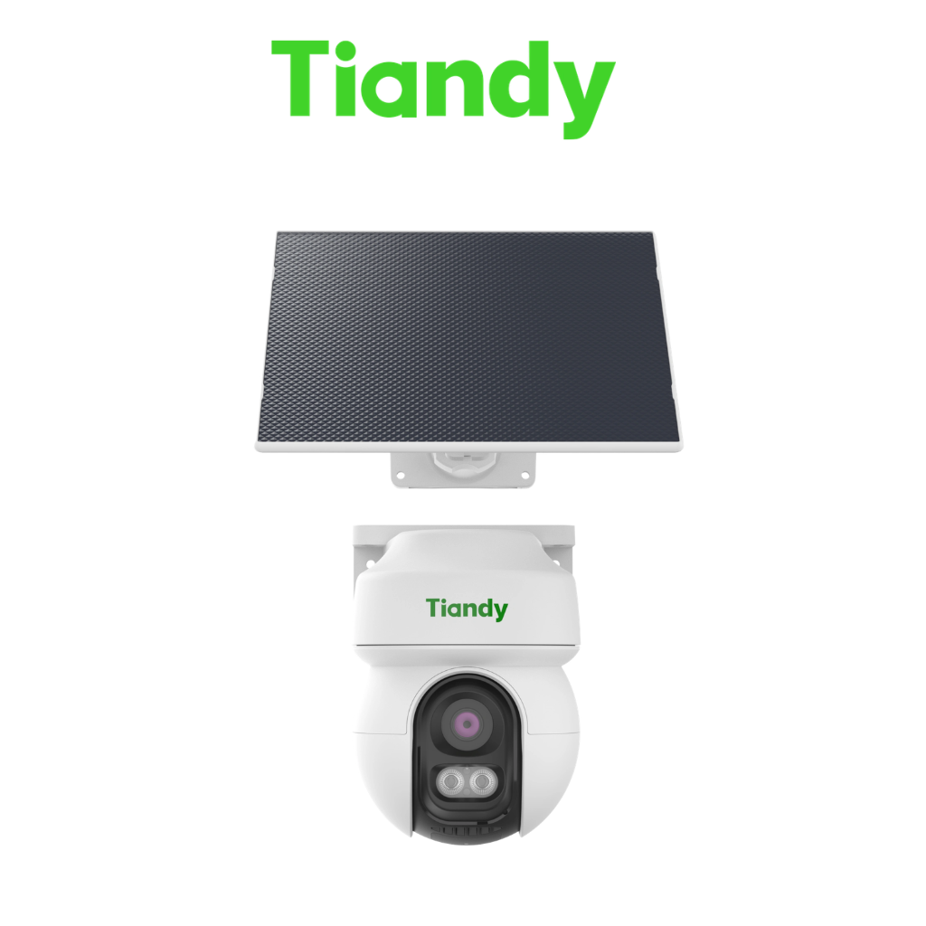 Caméra Solaire Tiandy 3MP 4G PT TC-H333K 8DA-4 Prix Tunisie vue avant
